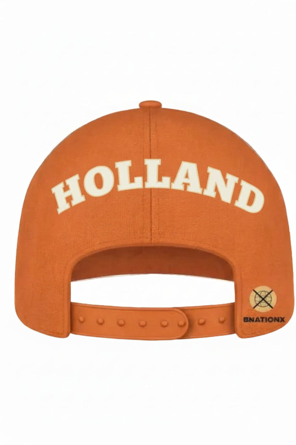 achterkant oranje pet Nederland HOLLAND tekst BNationX verstelbare sluiting