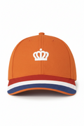 oranje pet Nederland kroon supporters cap rood wit blauw BNationX