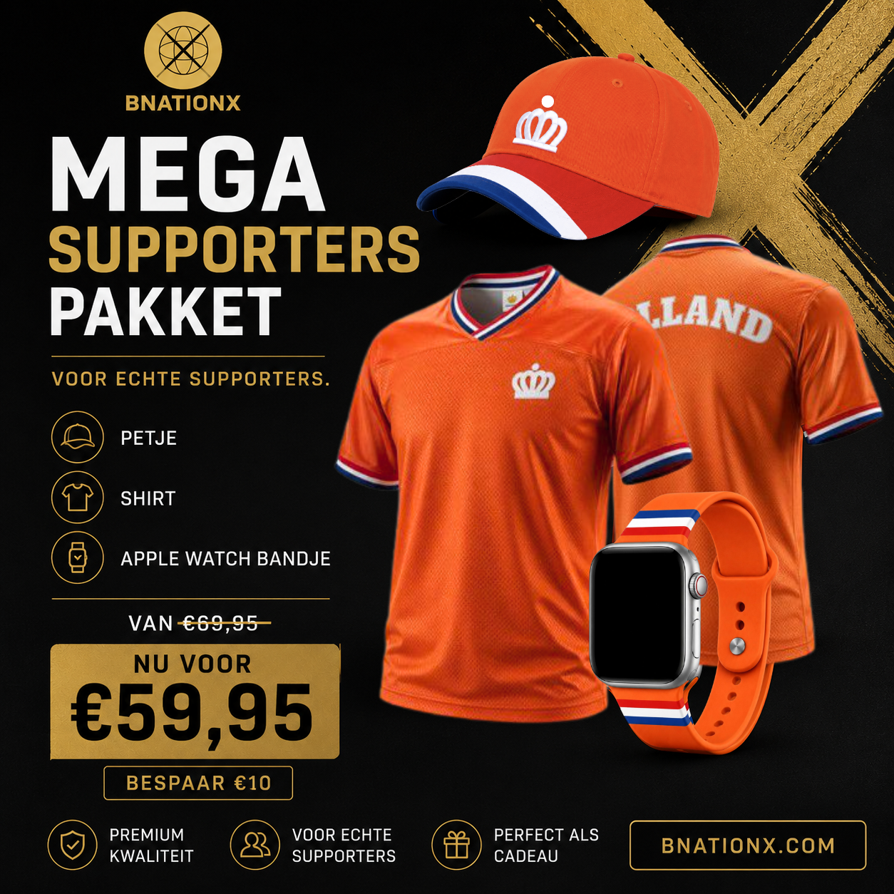 Mega Supporters WK Pakket Holland