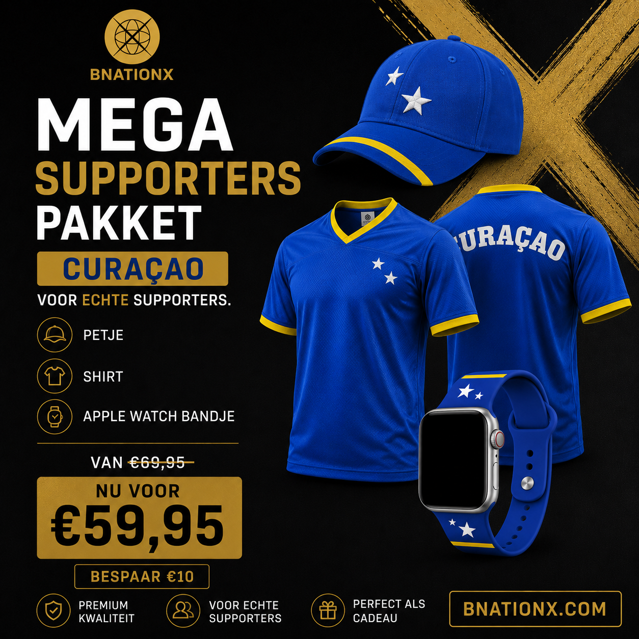 Mega Supporters WK Pakket Curaçao