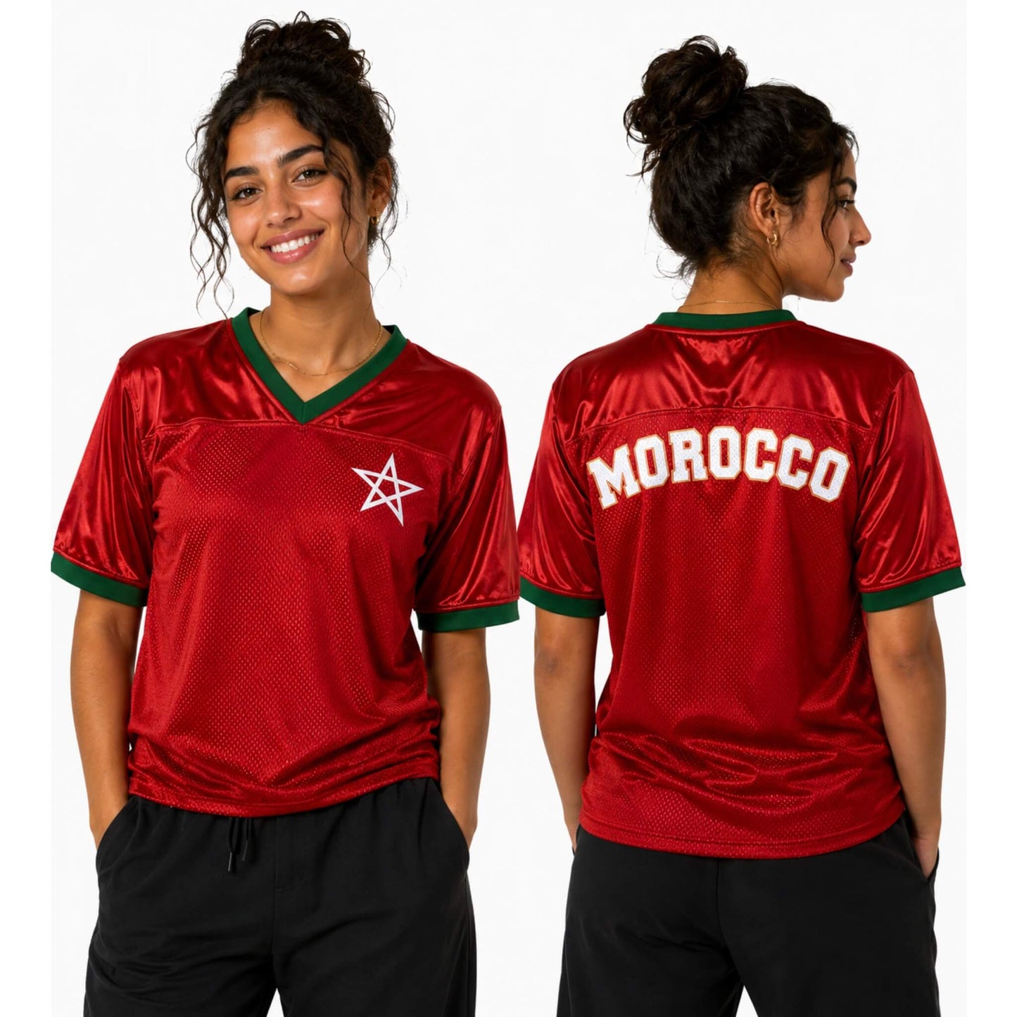Voetbalshirt Marokko