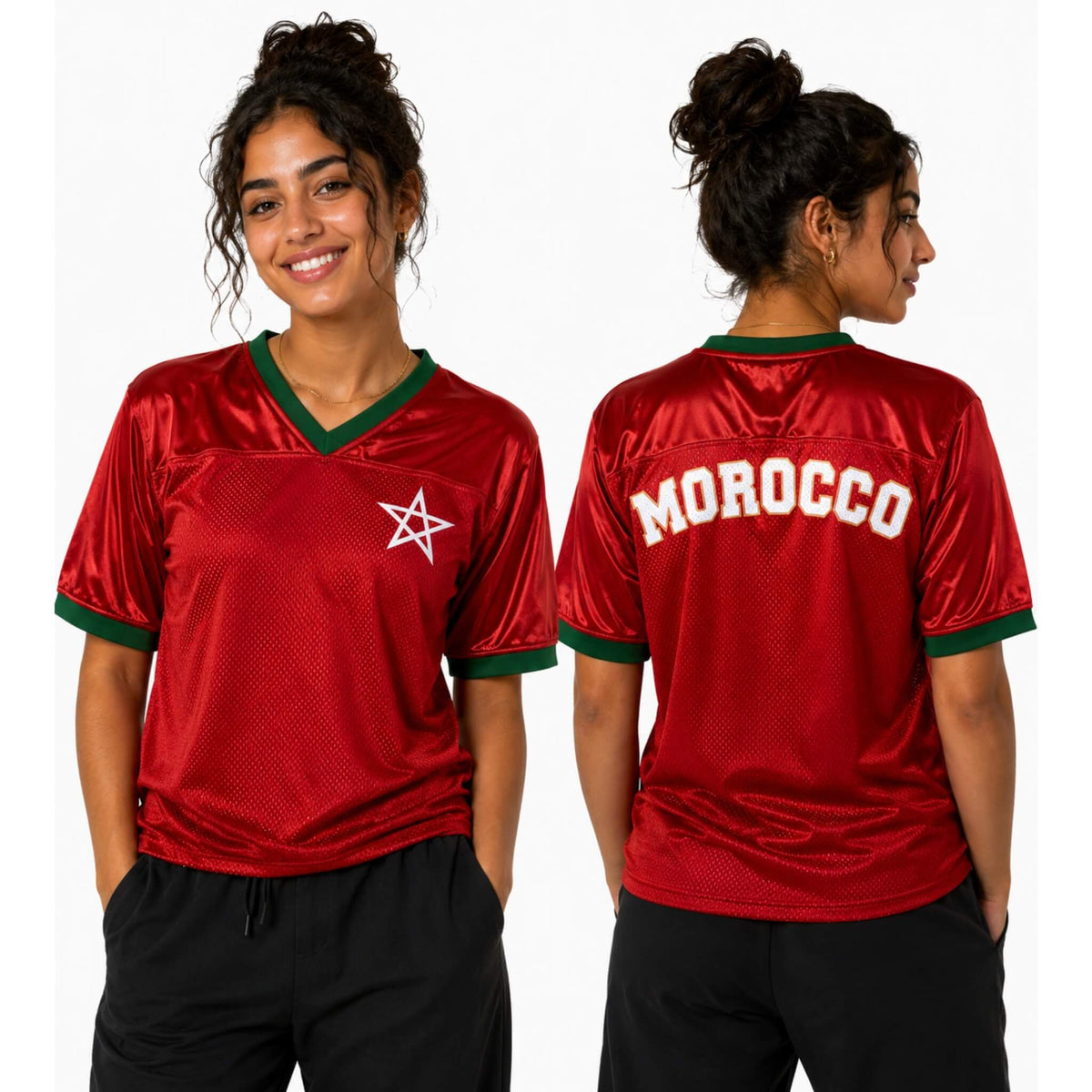 Voetbalshirt Marokko