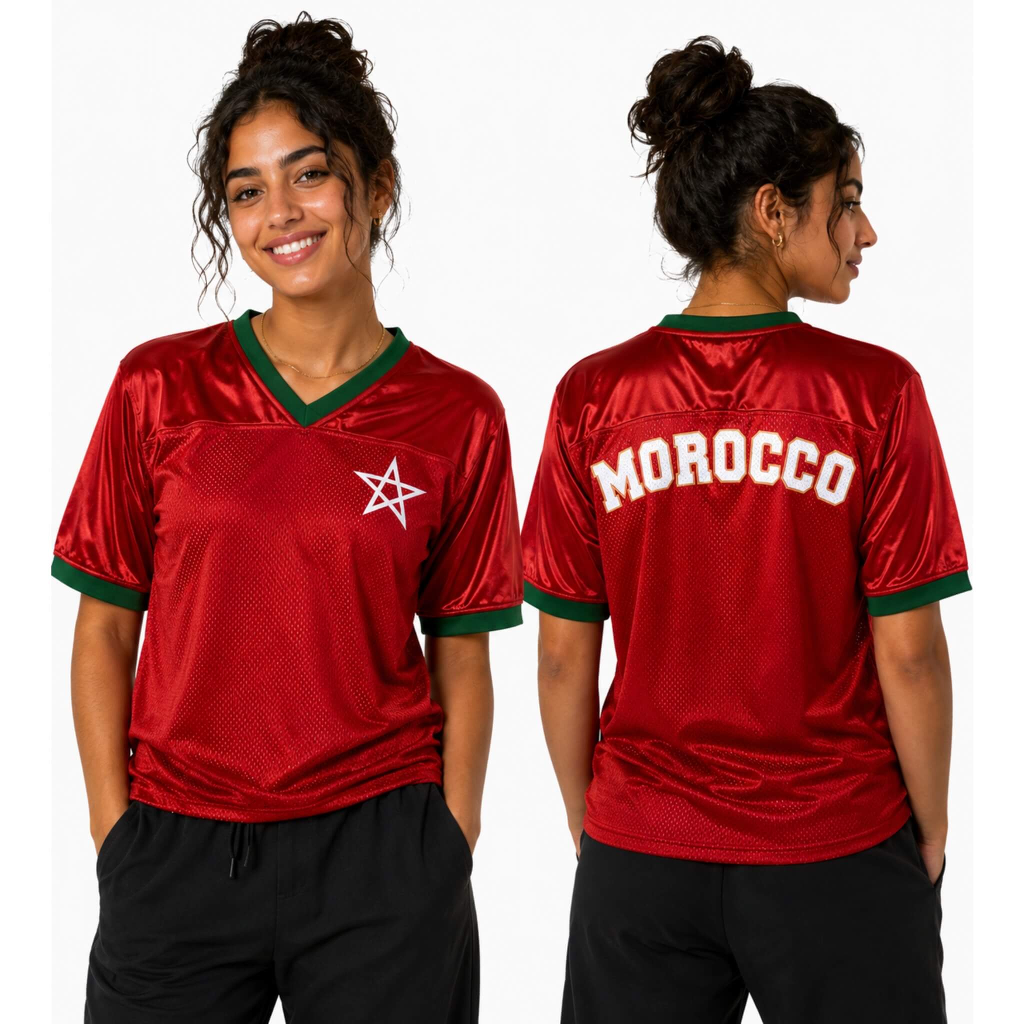 Voetbalshirt Marokko